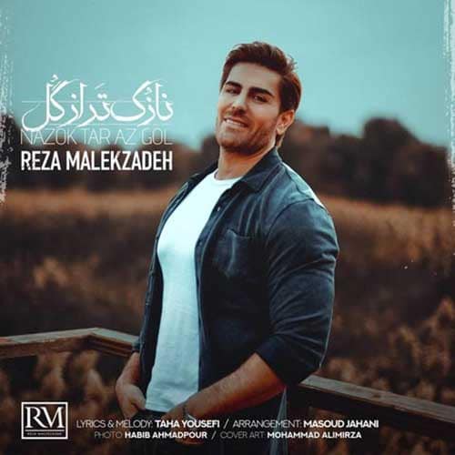 نایس موزیکا Reza-Malekzadeh-Nazok-Tar-Az-Gol دانلود آهنگ رضا ملک زاده به نام نازک تر از گل  